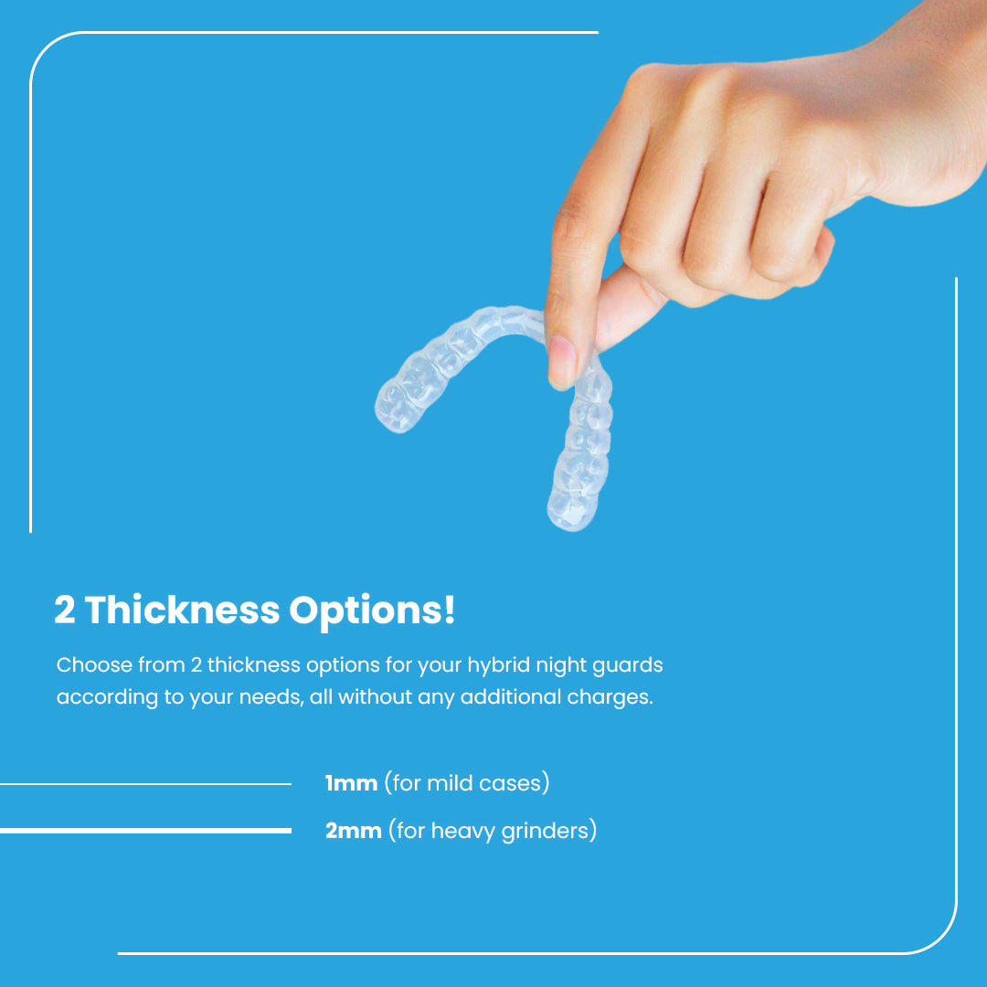 ALIGNERCO Custom Soft Night Guard - Comfortable, Long-Lasting Protection for Nighttime Use Against Teeth Grinding/ Clenching/Bruxism and TMJ